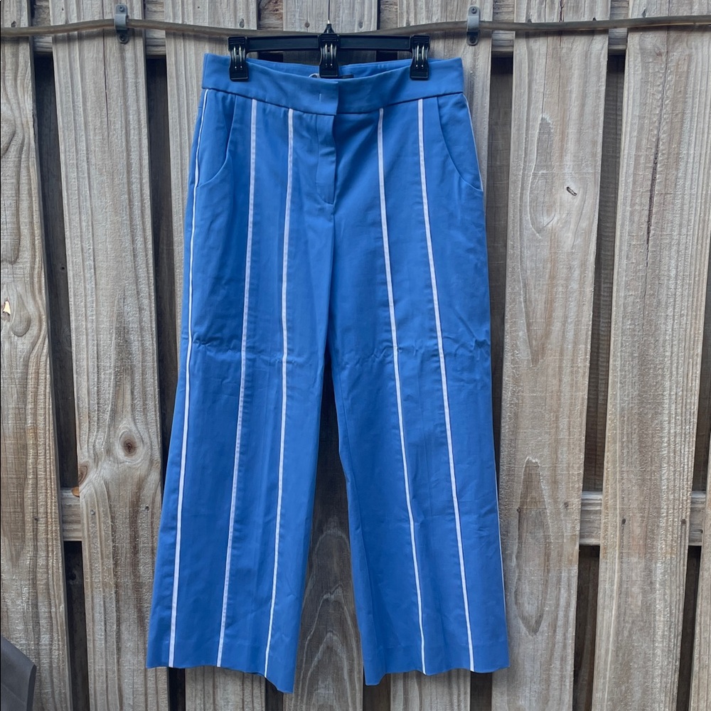 Derek Lam Blue Wide Leg Pants